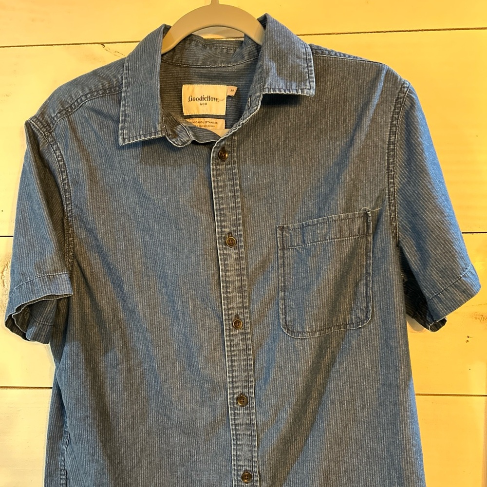 Goodfellow & CO Men’s Button Down Shirt Size M